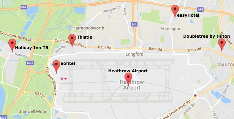 Heathrow Terminal 5 Map 
