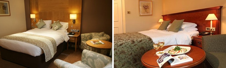 Rooms at the Yew Lodge Hotel