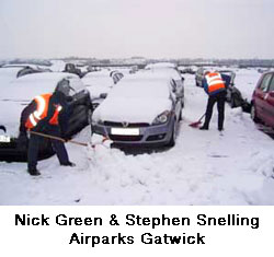 airparks gatwick - snow