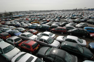 Birmingham Airparks Parked Cars